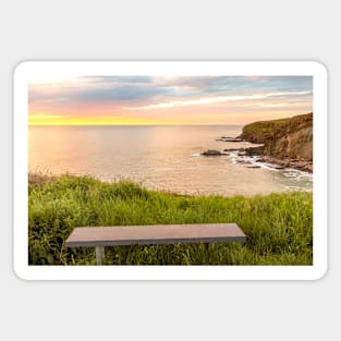 Widemouth Bay Sunset Magnet